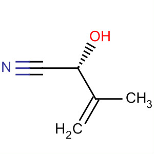 (R)-2-羟基-3-甲基-3-丁烯腈结构式_147600-17-7结构式