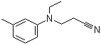 N-乙基-N-氰乙基间甲苯胺结构式_148-69-6结构式
