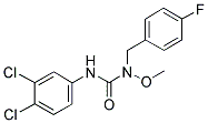 3-(3,4-二氯苯基)-1-(4-氟苄基)-1-甲氧基脲结构式_149282-22-4结构式