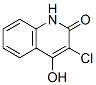 3-氯-4-羟基喹啉酮结构式_14933-25-6结构式
