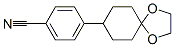 4-(1,4-二噁螺[4,5]-8-癸基)-苯甲腈结构式_149507-27-7结构式