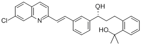 [R-(e)]-a-[3-[2-(7-氯-2-喹啉)乙烯]苯基]-2-(1-羟基-1-甲基乙基)苯丙醇结构式_150026-75-8结构式