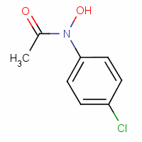 n-(4-氯苯基)-n-羟基-乙酰胺结构式_1503-91-9结构式