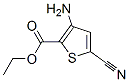 (9ci)-3-氨基-5-氰基-2-噻吩羧酸乙酯结构式_150360-19-3结构式