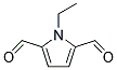 1H-pyrrole-2,5-dicarboxaldehyde, 1-ethyl-(9ci) Structure,150483-64-0Structure