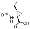 顺式-(9ci)-1-(甲酰基氨基)-2-(1-甲基乙基)-环丙烷羧酸结构式_150646-40-5结构式