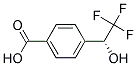(r)-(9ci)-4-(2,2,2-三氟-1-羟基乙基)-苯甲酸结构式_150821-42-4结构式