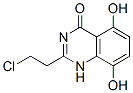 (9ci)-2-(2-氯乙基)-5,8-二羟基-4(1H)-喹唑啉酮结构式_150880-62-9结构式