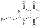(9ci)-2-(2-溴乙基)-4,5,8(1H)-喹唑啉三酮结构式_150880-67-4结构式