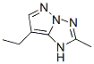 (9ci)-7-乙基-2-甲基-1H-吡唑并[1,5-b][1,2,4]噻唑结构式_151521-40-3结构式