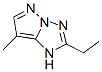 (9ci)-2-乙基-7-甲基-1H-吡唑并[1,5-b][1,2,4]噻唑结构式_151521-54-9结构式