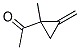 (9ci)-1-(1-甲基-2-亚甲基环丙基)-乙酮结构式_15174-81-9结构式