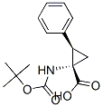 (1S,2R)-N-BOC-1-Amino-2-phenylcyclopropanecarboxylic acidStructure,151910-11-1Structure (1S,2R)-N-BOC-1-Amino-2-phenylcyclopropanecarboxylic acid Structure,151910-11-1Structure