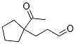 (9ci)-1-乙酰基-环戊烷丙醛结构式_152090-39-6结构式