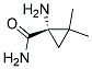 (s)-(9ci)-1-氨基-2,2-二甲基-环丙烷羧酰胺结构式_152424-15-2结构式