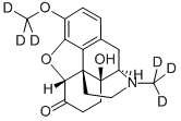(5Alpha)-4,5-epoxy-14-hydroxy-3-(methoxy-d3)-17-(methyl-d3)-morphinan-6-oneStructure,152477-91-3Structure (5Alpha)-4,5-epoxy-14-hydroxy-3-(methoxy-d3)-17-(methyl-d3)-morphinan-6-one Structure,152477-91-3Structure