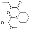 (S)-1-(2-甲氧基-2-氧代乙酰基)哌啶-2-羧酸乙酯结构式_152754-46-6结构式