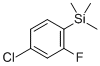Trimethyl(4-chloro-2-fluorophenyl)silane Structure,153357-87-0Structure