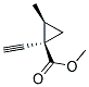 顺式-(9ci)-1-乙炔-2-甲基-环丙烷羧酸甲酯结构式_153943-62-5结构式
