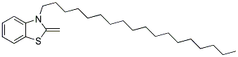 (9ci)-2,3-二氢-2-亚甲基-3-十八基-苯并噻唑结构式_154115-18-1结构式