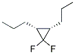 顺式-(9ci)-1,1-二氟-2,3-二丙基-环丙烷结构式_154413-36-2结构式