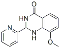 (8ci)-2,3-二氢-8-甲氧基-2-(2-吡啶)-4(1H)-喹唑啉酮结构式_15470-89-0结构式