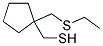 (9ci)-1-[(乙基硫代)甲基]-环戊烷甲烷硫醇结构式_154749-17-4结构式