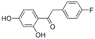 2-(4-氟苯基)-1-(2,4-二羟基苯基)乙酮结构式_15485-70-8结构式