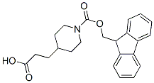 3-(1-Fmoc-哌啶-4-基)-丙酸结构式_154938-68-8结构式
