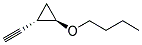 反式-(9ci)-1-丁氧基-2-乙炔-环丙烷结构式_155223-33-9结构式
