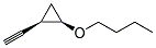 顺式-(9ci)-1-丁氧基-2-乙炔-环丙烷结构式_155223-34-0结构式