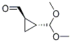 反式-(9ci)-2-(二甲氧基甲基)-环丙烷羧醛结构式_155443-40-6结构式