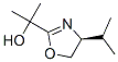 (4s)-(9ci)-4,5-二氢-alpha,alpha-二甲基-4-(1-甲基乙基)-2-噁唑甲醇结构式_155631-48-4结构式