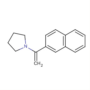 1-[1-(2-萘)乙烯]吡咯烷结构式_156004-71-6结构式