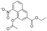 4-(乙酰基氧基)-5-硝基-2-萘羧酸乙酯结构式_157188-18-6结构式