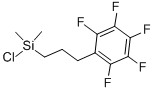 3-(Pentafluorophenyl)propyldimethylchlorosilaneStructure,157499-19-9Structure 3-(Pentafluorophenyl)propyldimethylchlorosilane Structure,157499-19-9Structure