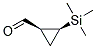 顺式-(9ci)-2-(三甲基甲硅烷基)-环丙烷羧醛结构式_157556-34-8结构式