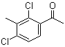 1-(2,4-二氯-3-甲基苯基)乙酮结构式_157652-32-9结构式