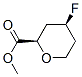 2H-pyran-2-carboxylicacid,4-fluorotetrahydro-,methylester,cis-(9ci) Structure