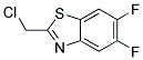 (9ci)-2-(氯甲基)-5,6-二氟-苯并噻唑结构式_158102-77-3结构式