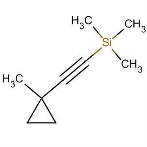 1-甲基-1-(三甲基甲硅烷基乙炔)环丙烷结构式_158362-52-8结构式