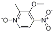 Pyridine, 3-methoxy-2-methyl-4-nitro-, 1-oxideStructure,15931-25-6Structure Pyridine, 3-methoxy-2-methyl-4-nitro-, 1-oxide Structure,15931-25-6Structure