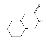(8ci)-六氢-2H-吡啶并[1,2-a]吡嗪-3(4h)-酮结构式_15932-74-8结构式