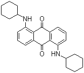 1,5-二环己基氨基-9,10-蒽醌结构式_15958-68-6结构式
