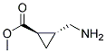 反式-(9ci)-2-(氨基甲基)-环丙烷羧酸甲酯结构式_159786-56-8结构式