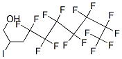 2-Iodo-1h,1h,2h,3h,3h-perfluorodecan-1-ol Structure