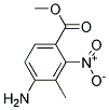 (9ci)-4-氨基-3-甲基-2-硝基-苯甲酸甲酯结构式_161030-11-1结构式