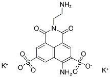 N-(2-氨基乙基)-4-氨基-3,6-二硫-1,8-萘甲酰胺二钾结构式_161578-11-6结构式