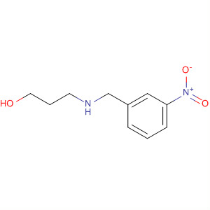 3-(3-硝基苄基氨基)丙烷-1-醇结构式_161798-69-2结构式