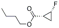 (1r-cis)-(9ci)-2-氟-环丙烷羧酸丁酯结构式_161814-30-8结构式
